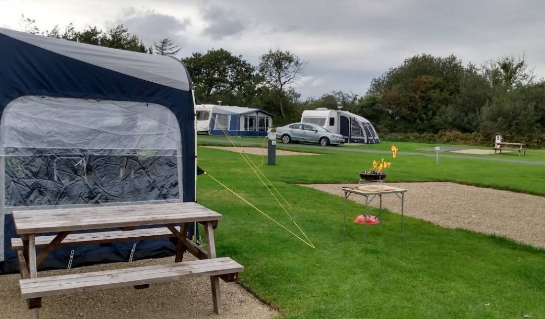 Trefalun Park — Місце для кемпінгу in St. Florence/Tenby / Wales