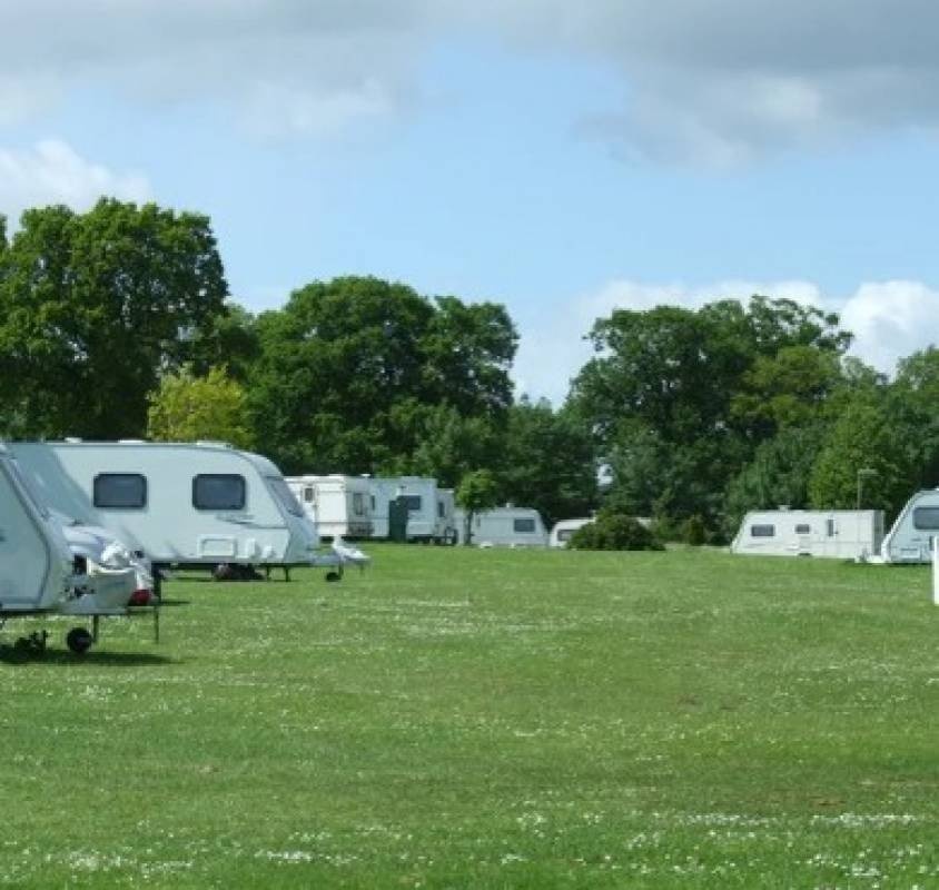 Constable Burton Hall Caravan Park North Yorkshire — Sítio de acampamento in Leyburn / North Yorkshire / England