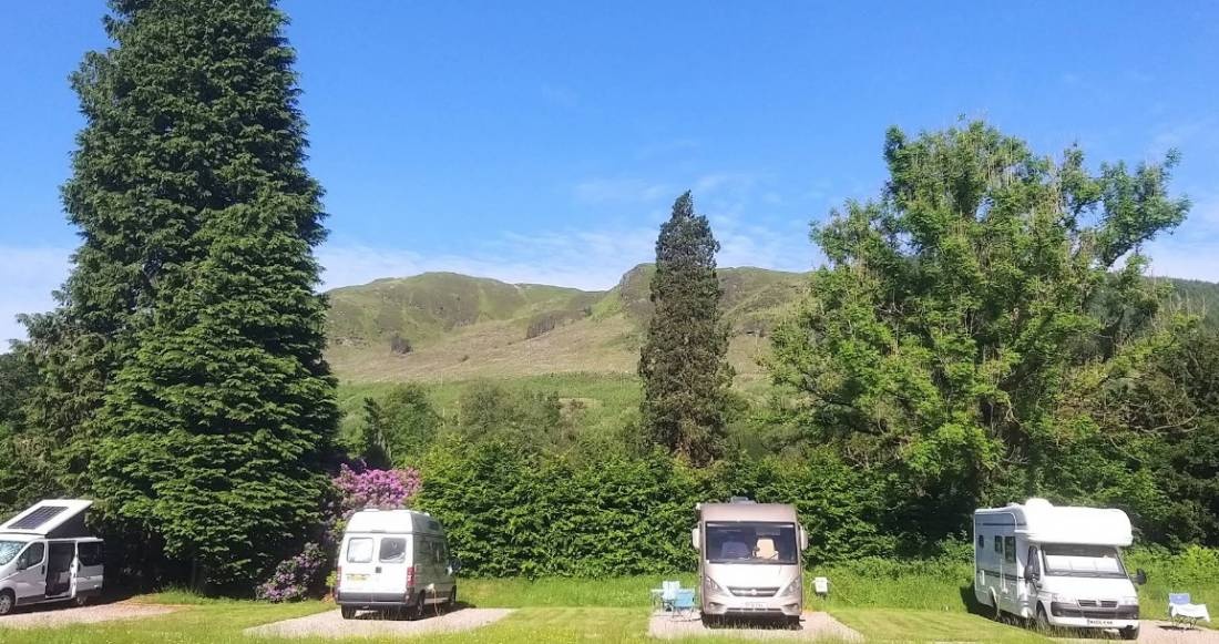 Glendaruel Caravan Park — Campingplass in Glendaruel/Argyll