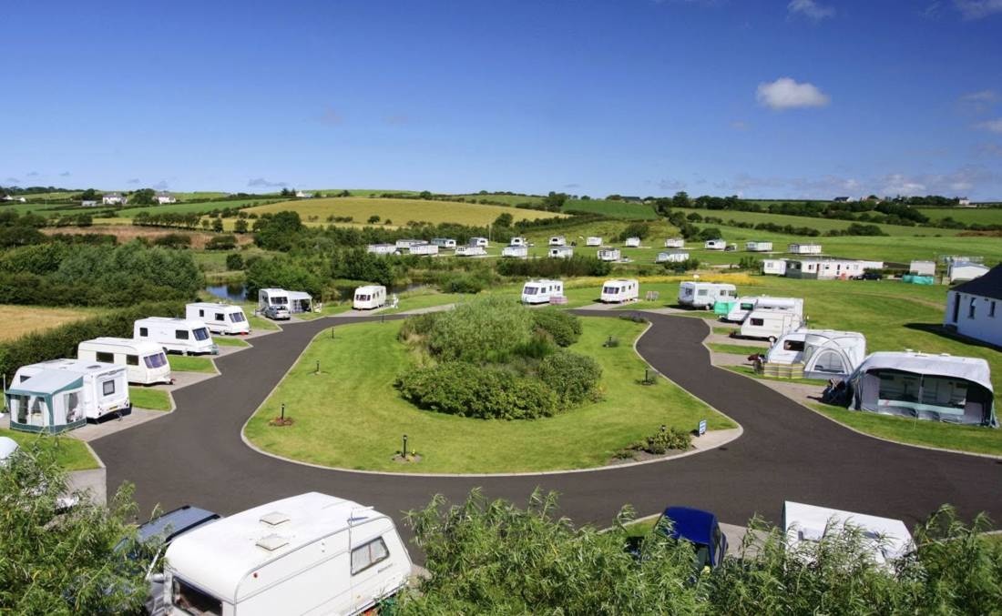 Ballyness Caravan Park — Area da campeggio in Bushmills / Northern Ireland