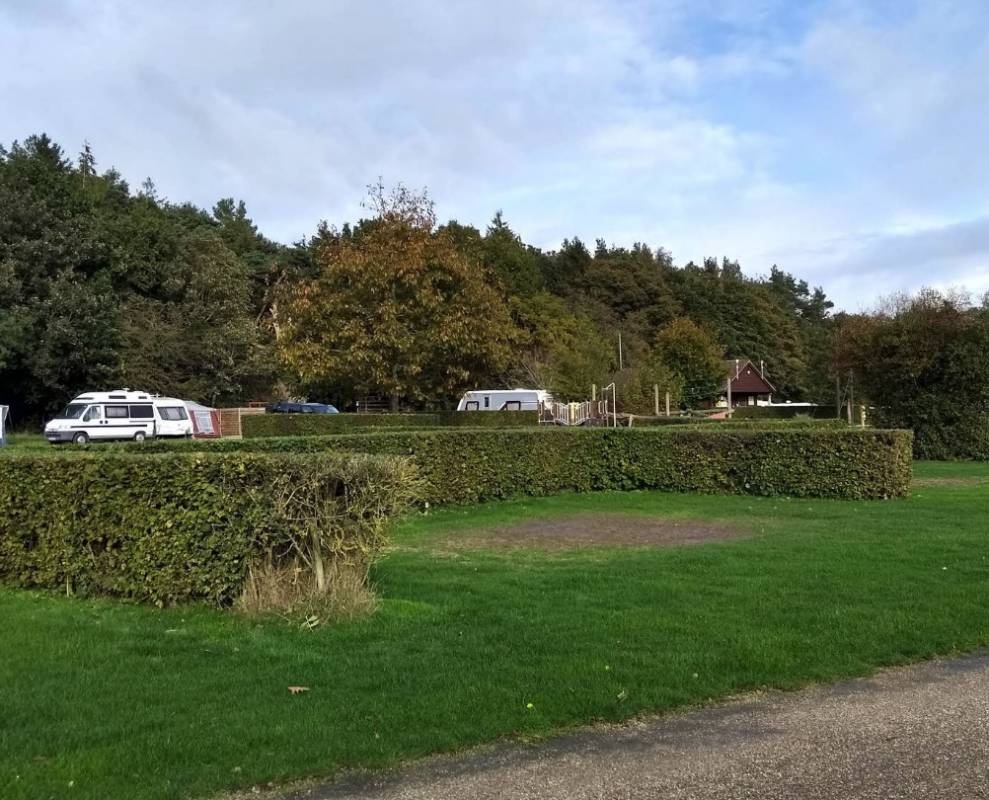 Deer's Glade Caravan and Camping Park — Area da campeggio in Hanworth