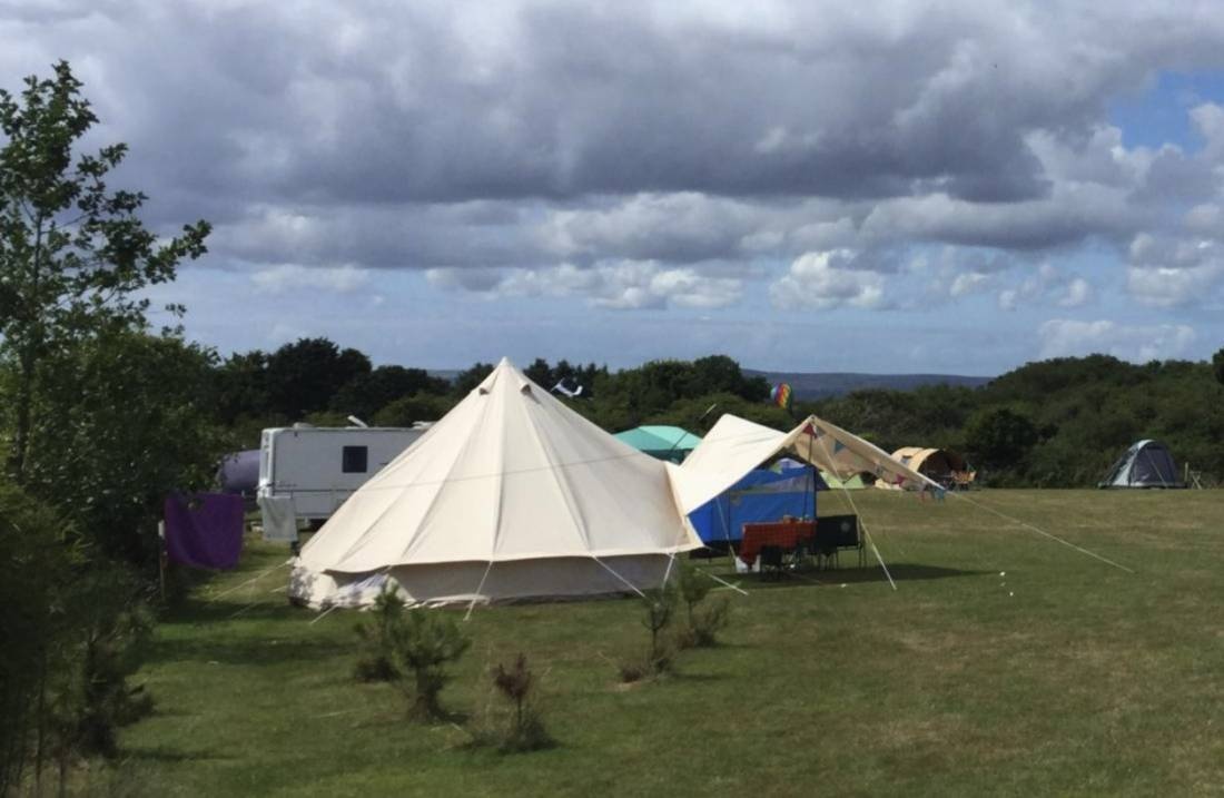Tremorvu Camping Bell Tents Glamping Pods Shepherds Hut — Місце для кемпінгу in Ashton/Helston 