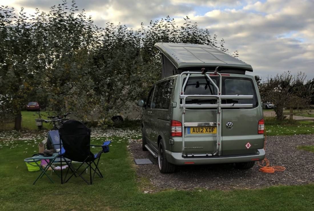 Steadings Park Caravan Site — Area da campeggio in Newbourne