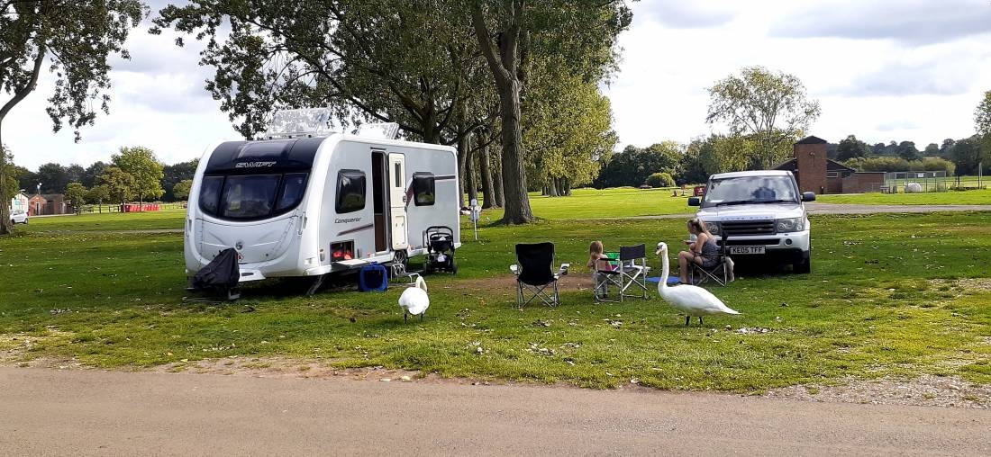 Billing Aquadrome Leisure Park — Area da campeggio in Northampton / England