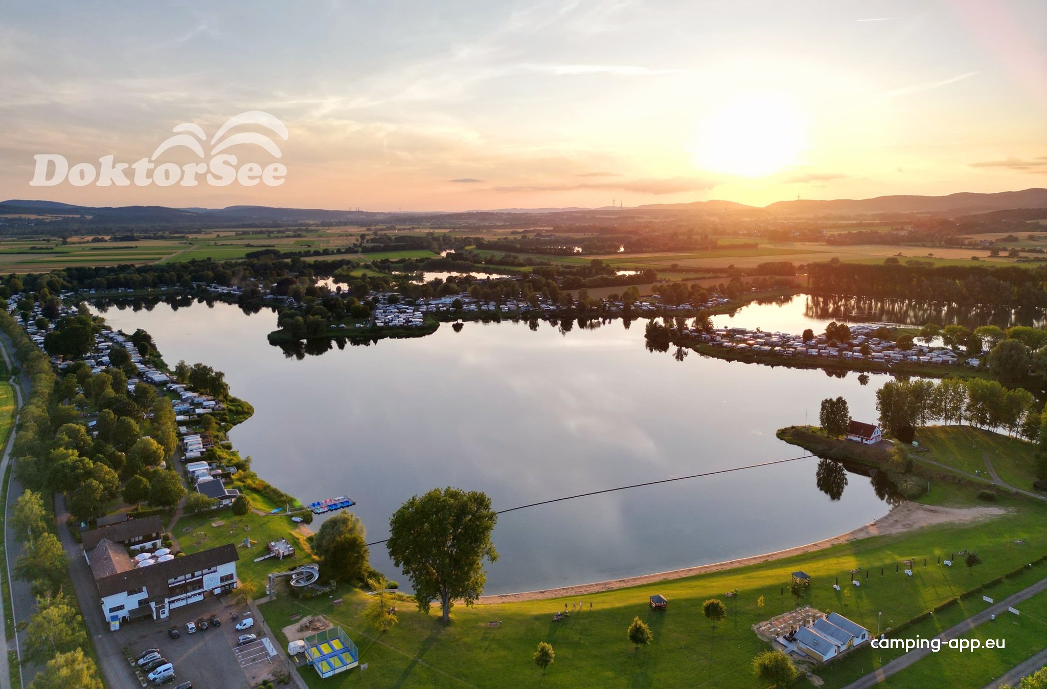 Erholungsgebiet Doktor-See — Camping Site in Rinteln