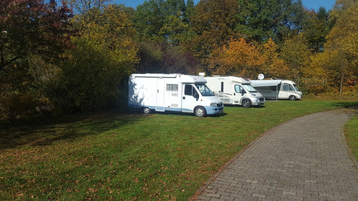 Stellplatz Bexbach — Sítio para autocaravanas in Bexbach-Kleinottweiler