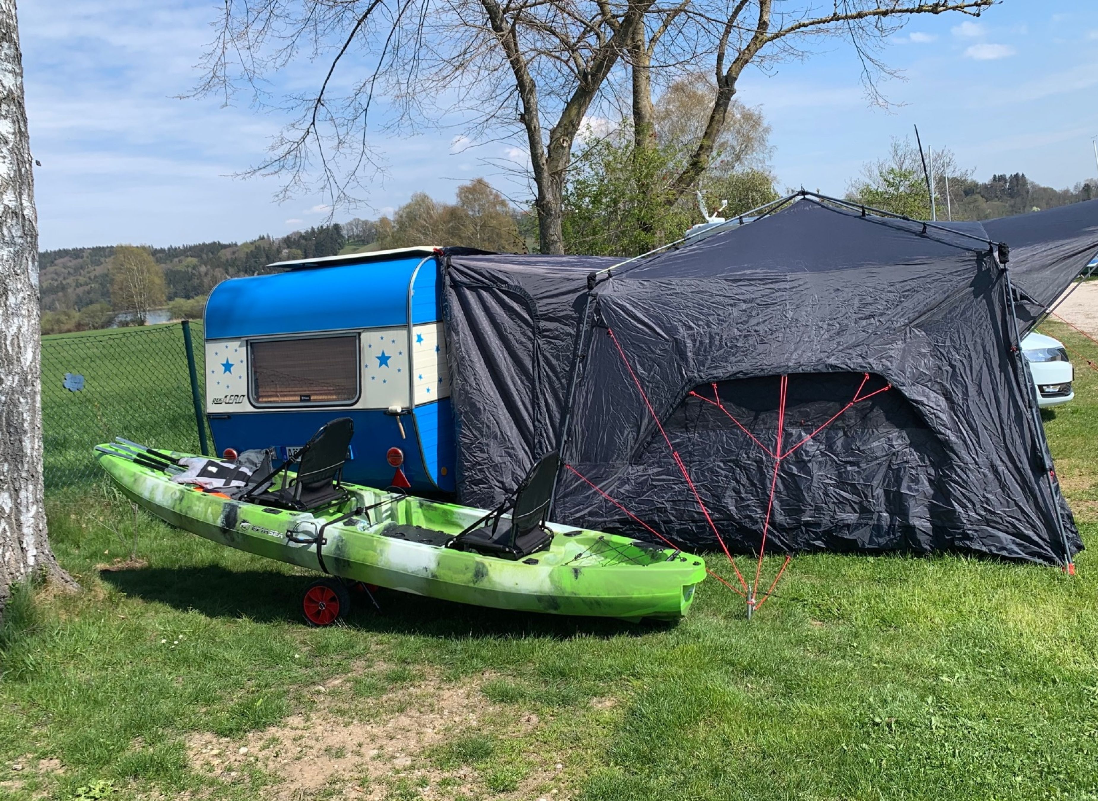 Seecamping Taching am See — Campingplass in Taching am See / Bayern