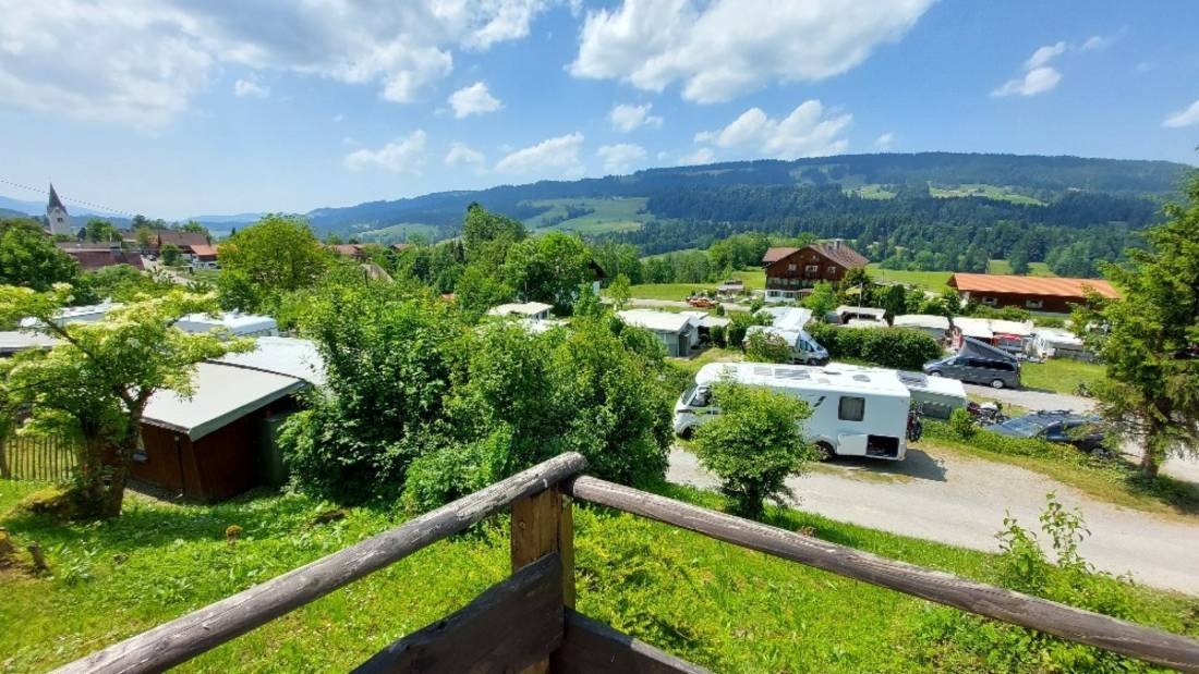 Camping Aach in Oberstaufen — Kemp in Oberstaufen / Bayern
