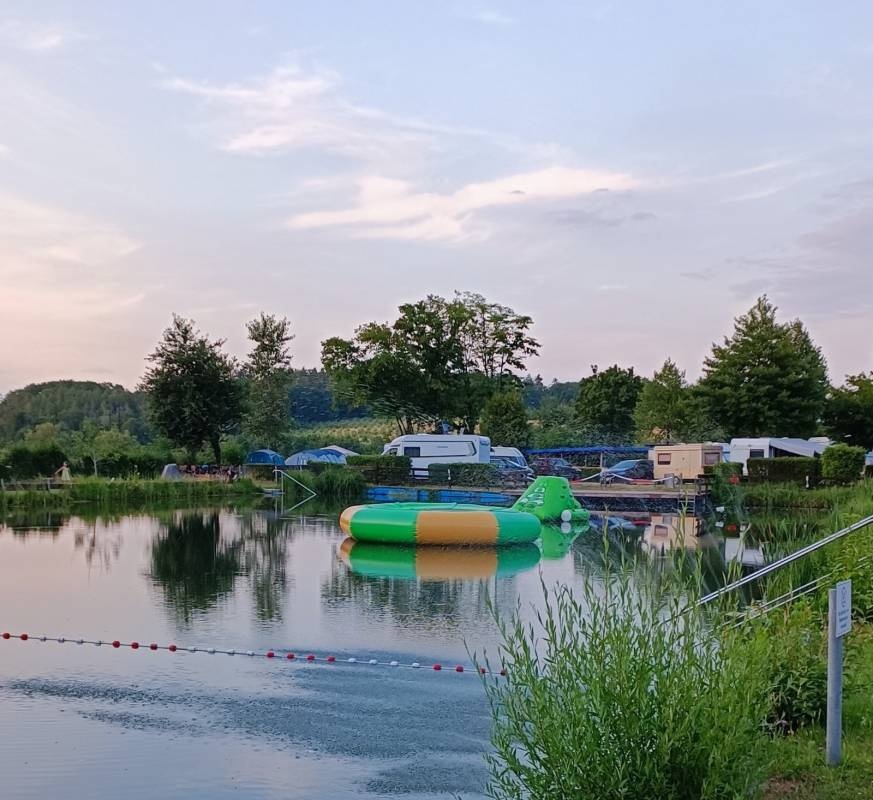 Odenwaldidyll — Area da campeggio in Fischbachtal / Hessen