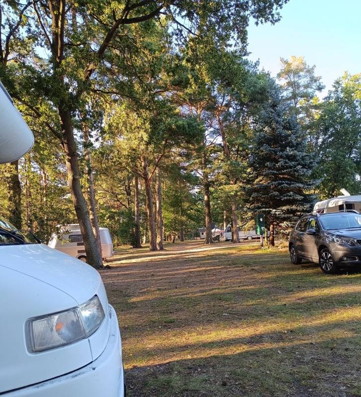 Camping am Blanksee — Area da campeggio in Klein Pankow
