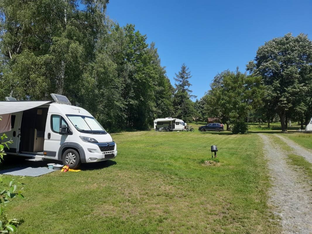 Kornberg-Borderland-Camping — Area da campeggio in Selb / Bayern