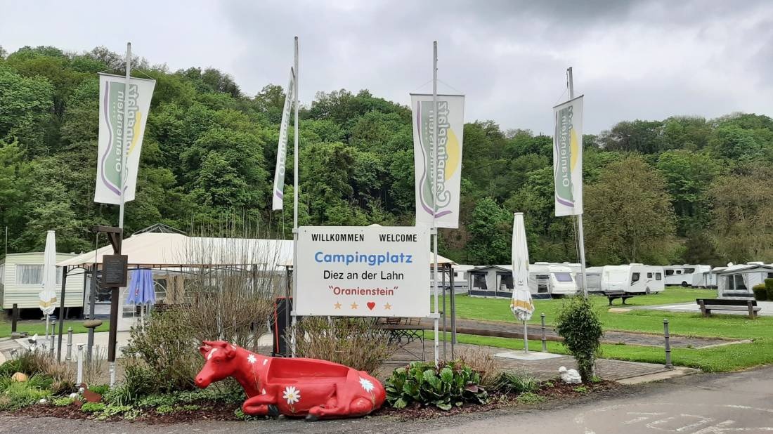 Campingplatz Oranienstein — Kamp yeri in Diez an der Lahn / Rheinland-Pfalz