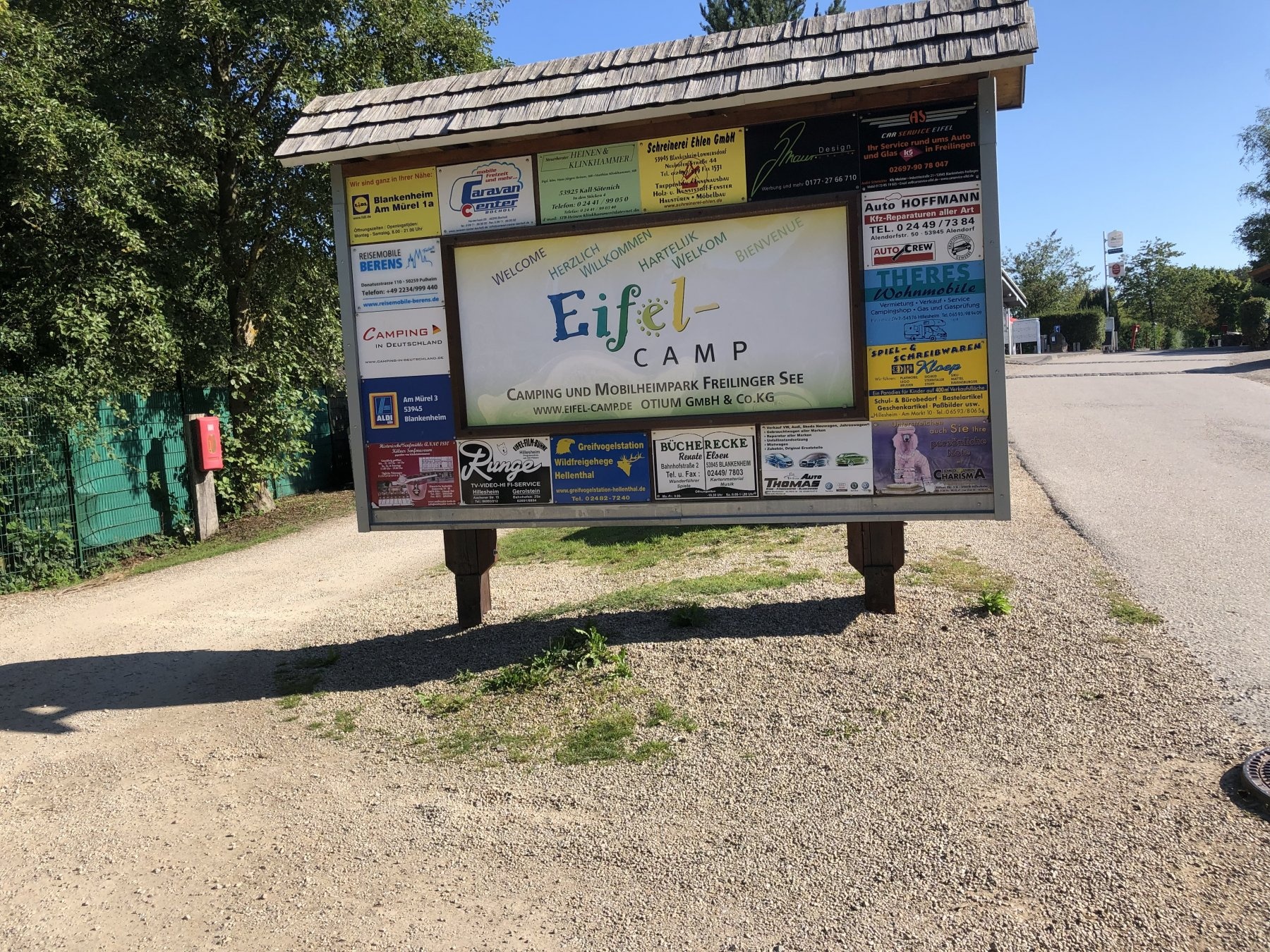 Eifel-Camp — Місце для кемпінгу in Blankenheim/Freilingen / Nordrhein-Westfalen