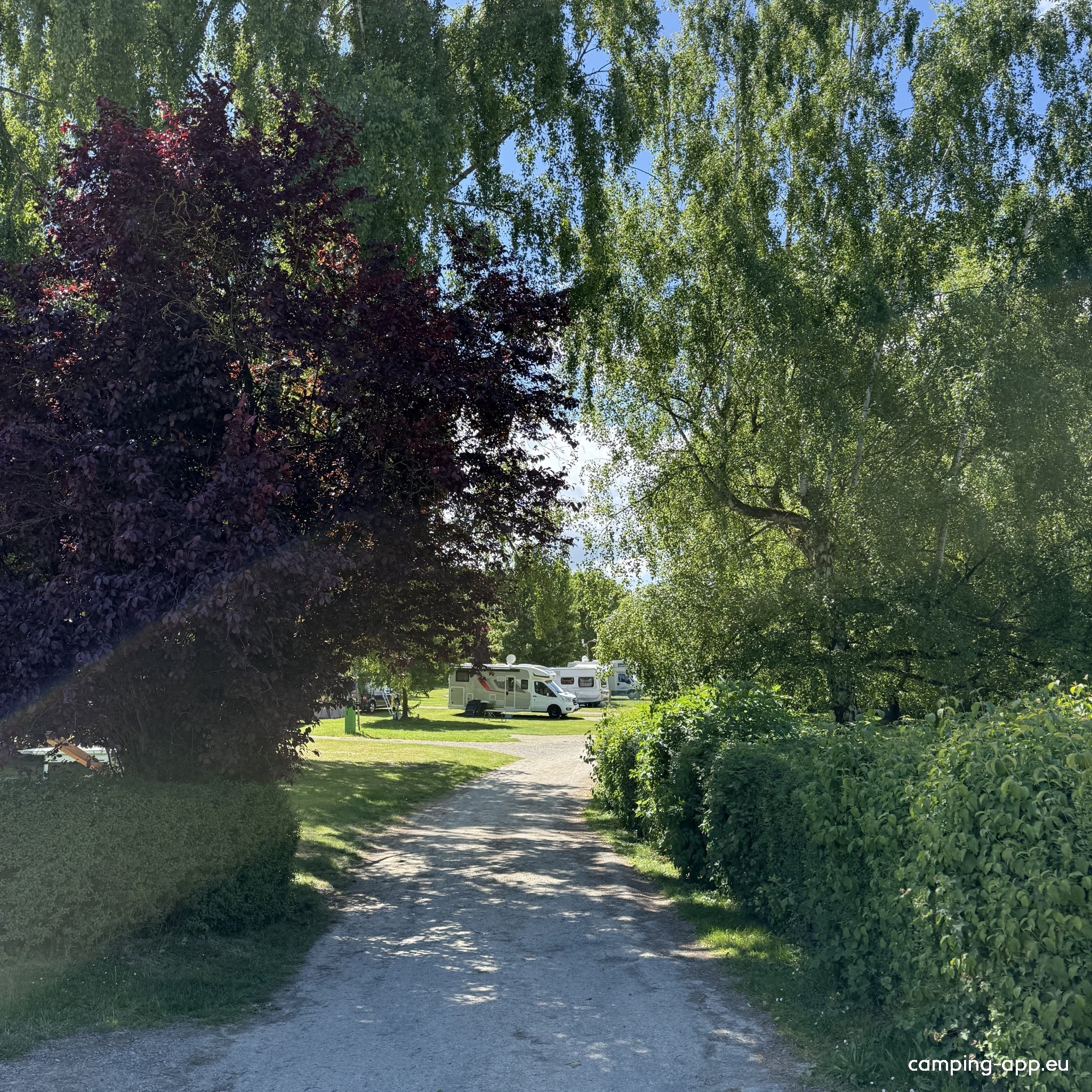 Camping am Waldbad — Campingplats in Hameln/Halvestorf