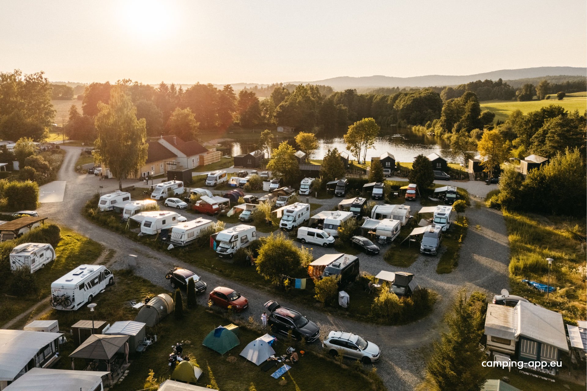 NaturCamp Steinwald — Campingplass in Thumsenreuth