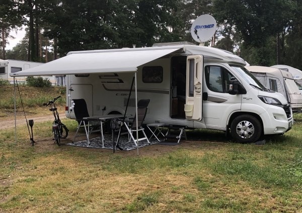 Camping Schwarzhorn am Scharmützelsee — Kamp yeri in Wendisch Rietz