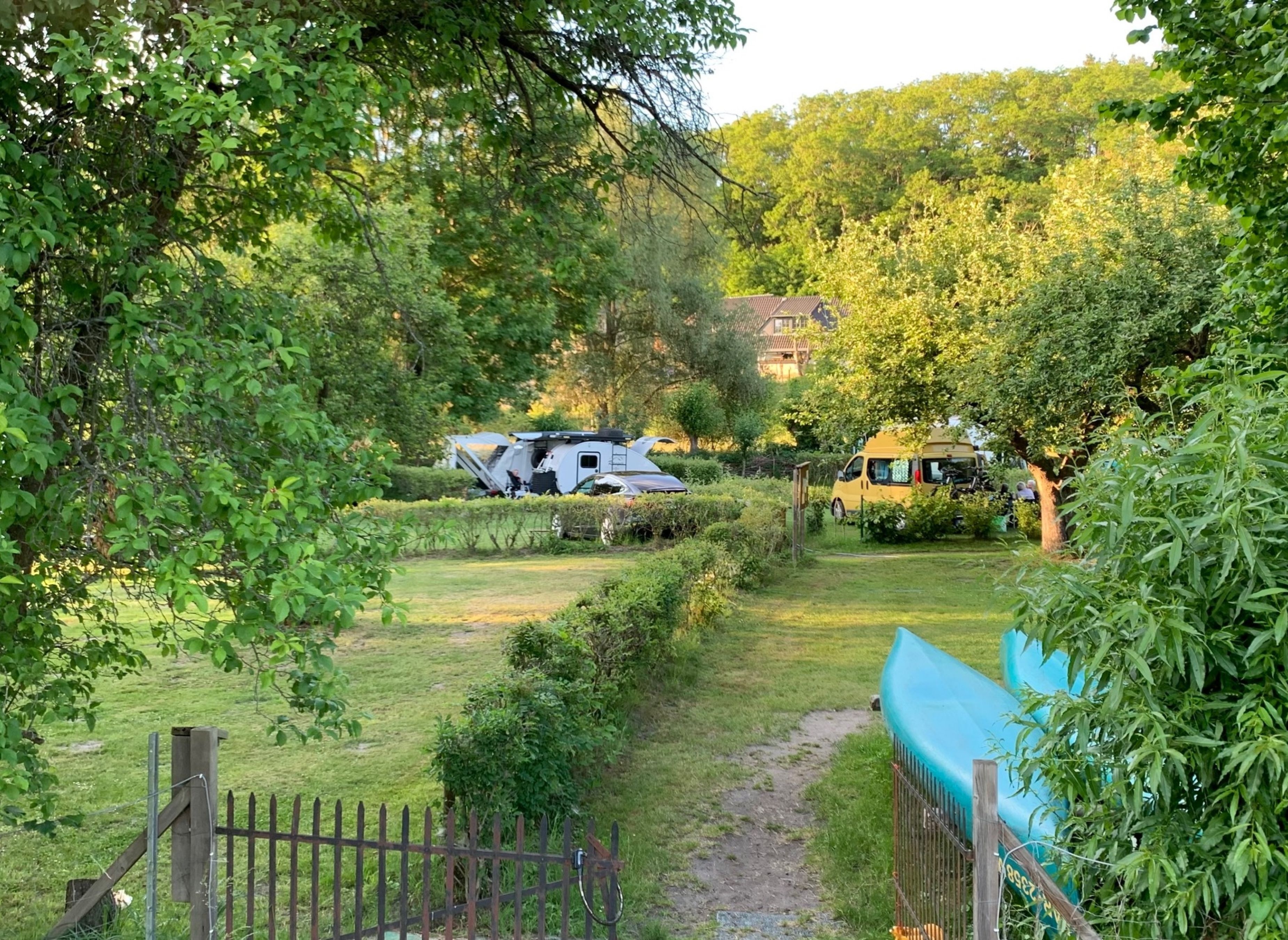 Triangel Camping Niederfinow — Kamp yeri in Niederfinow