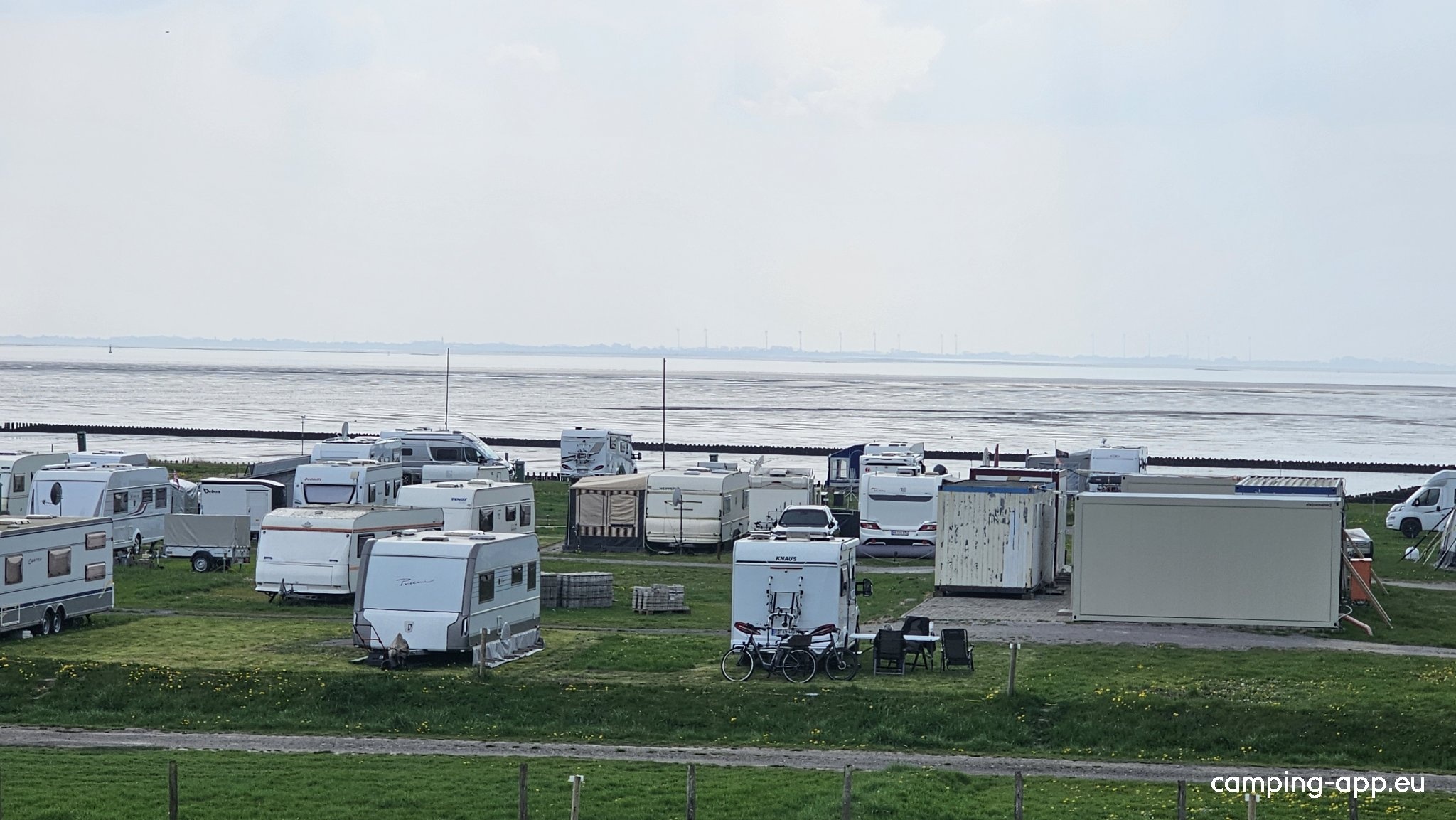 Camping Wremer Tief am Nordseestrand — Kamp yeri in Wremen / Niedersachsen