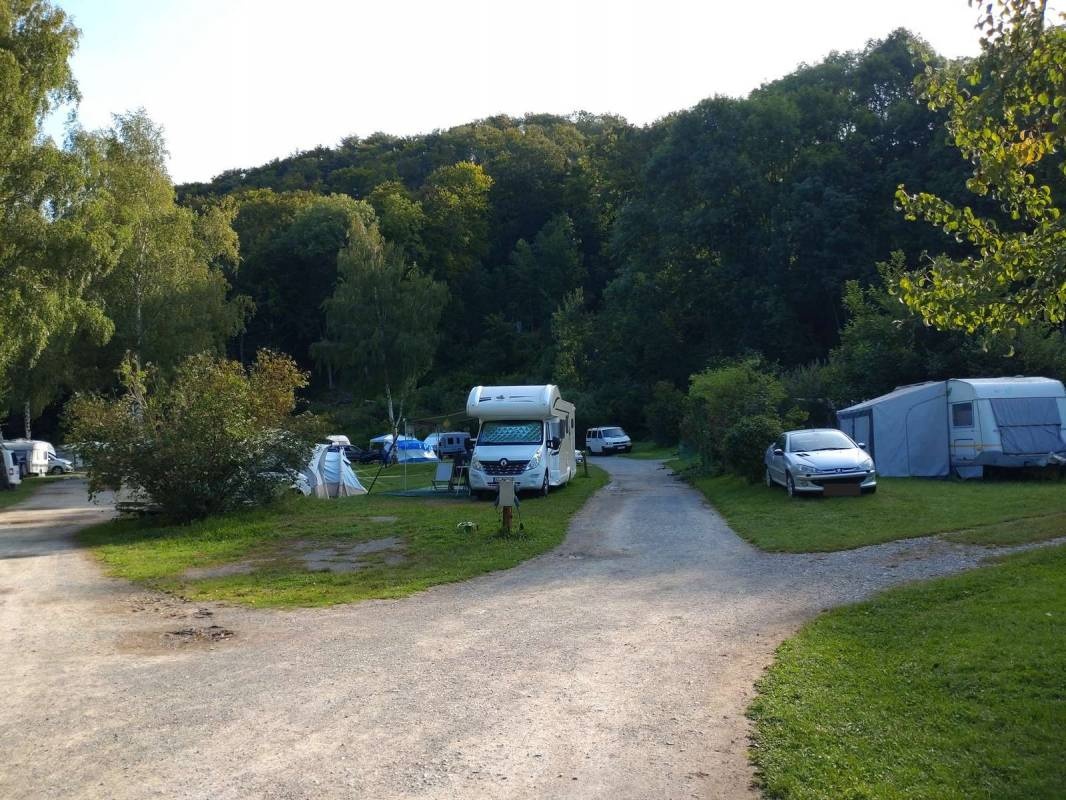 Reiterparadies-Campingplatz — Camping Site in Liebenau/Zwergen / Hessen