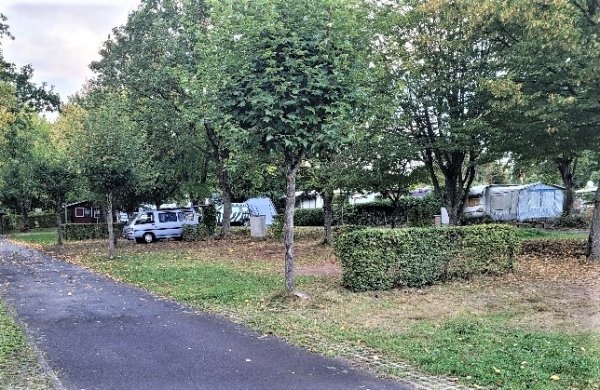 Campingplatz am Nidda-Stausee — Sítio de acampamento in Schotten / Hessen