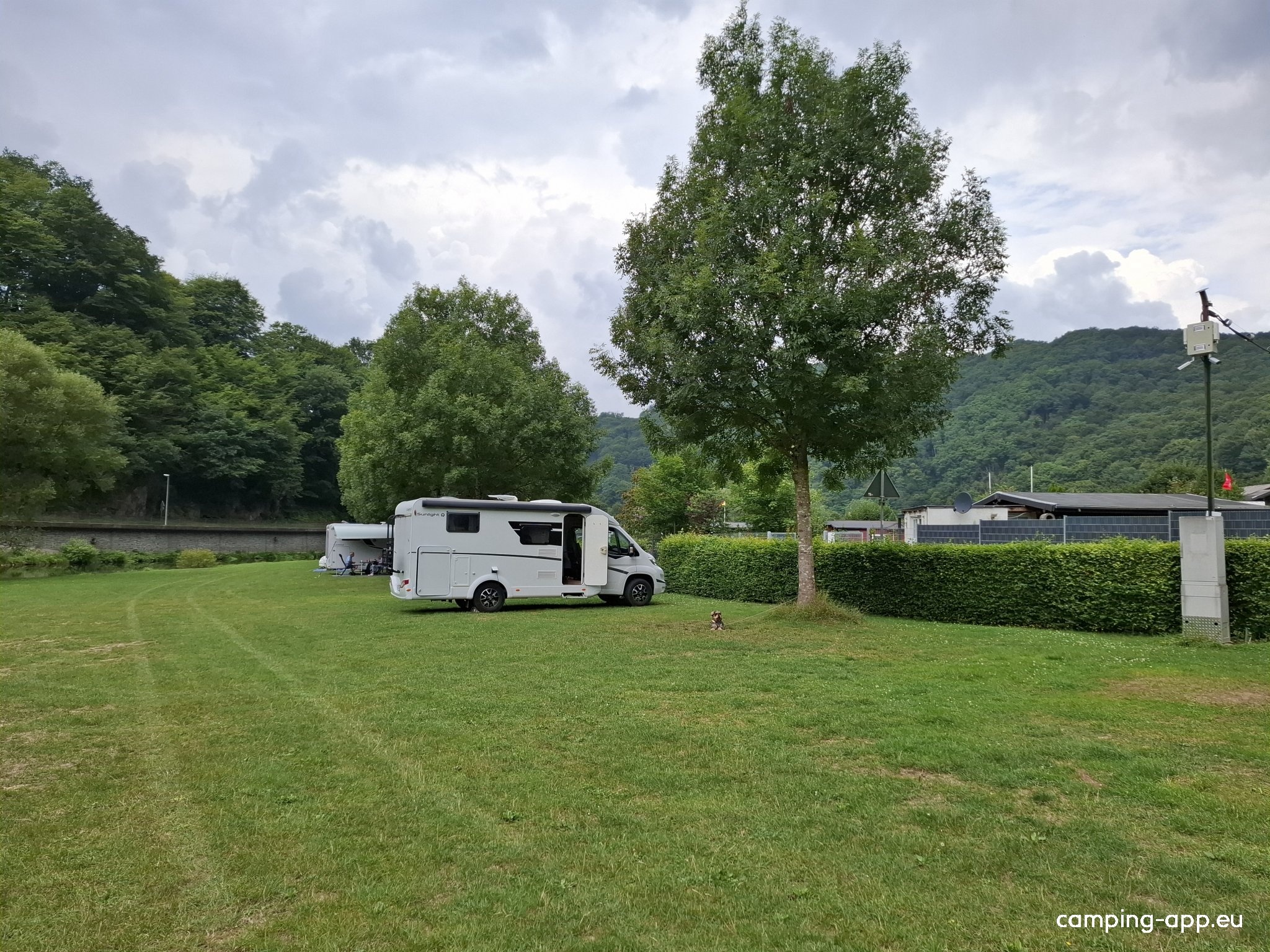 Camping Wiedhof — Місце для кемпінгу in Waldbreitbach / Rheinland-Pfalz