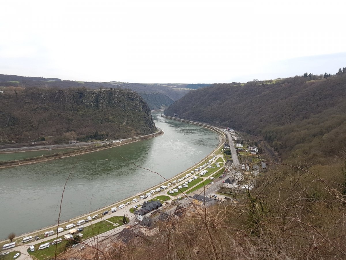 Camping Loreleyblick — Camping in St. Goar am Rhein / Rheinland-Pfalz