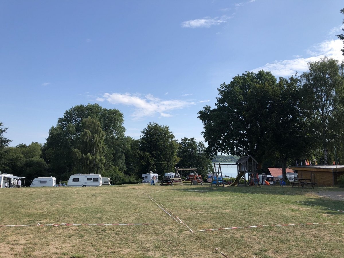 Naturcamping Buchholz — Sítio de acampamento in Buchholz / Schleswig-Holstein