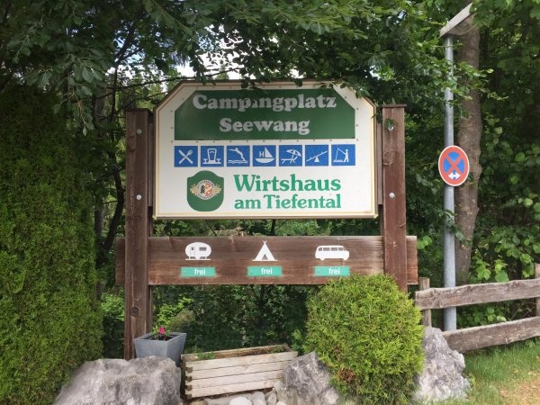 Campingplatz Seewang — Kemping in Rieden/Rosshaupten / Bayern