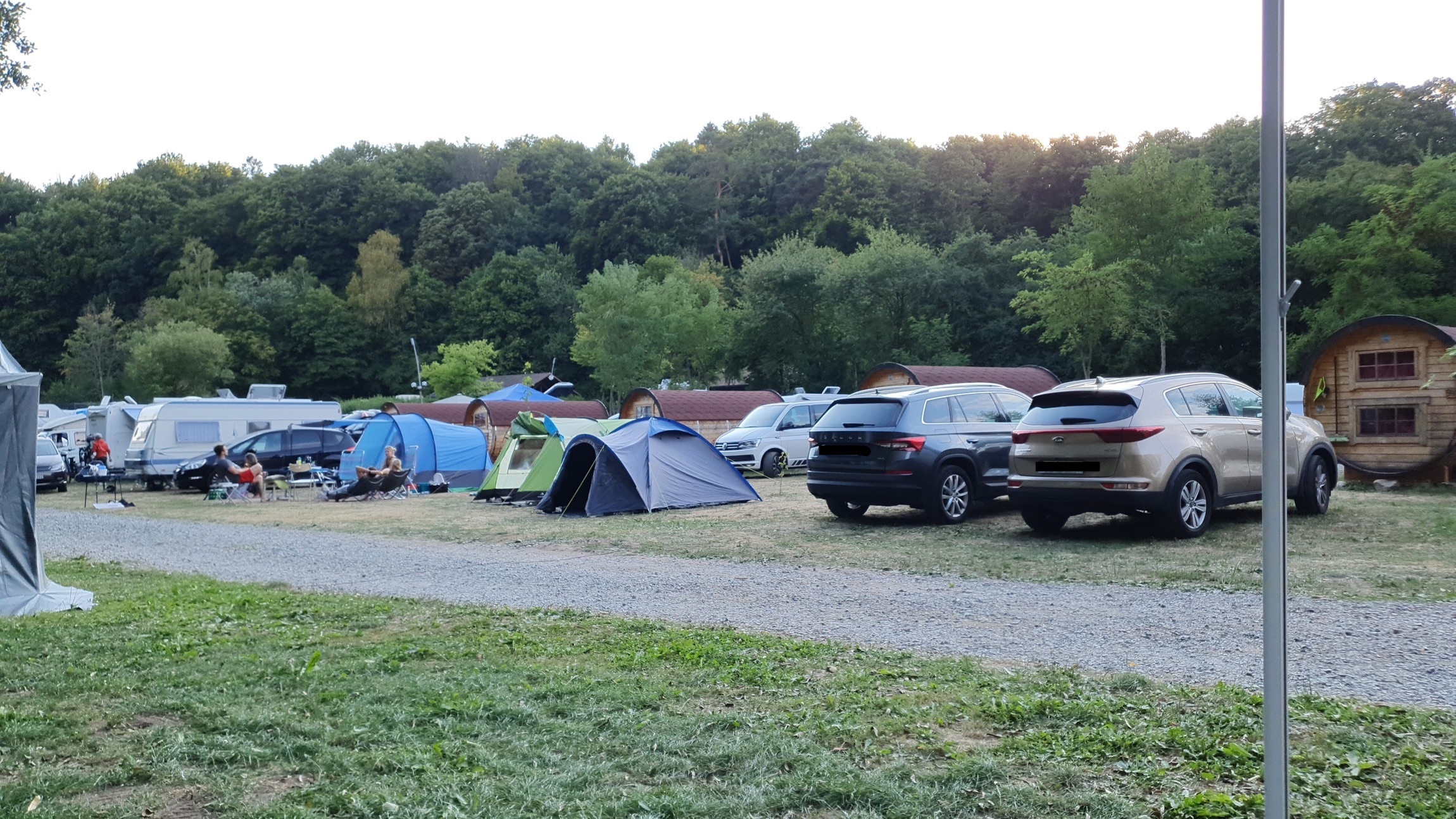Campingplatz Weihersee — Kamp yeri in Ebrach