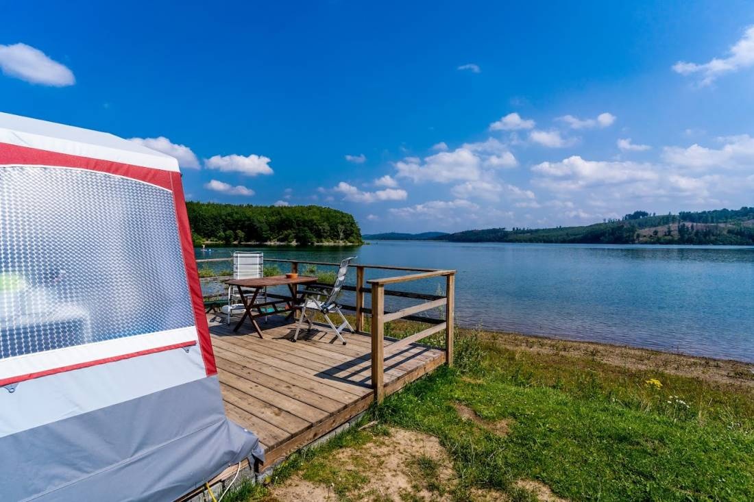 Camping am Sorpesee — Campingplatz in Sundern / Nordrhein-Westfalen