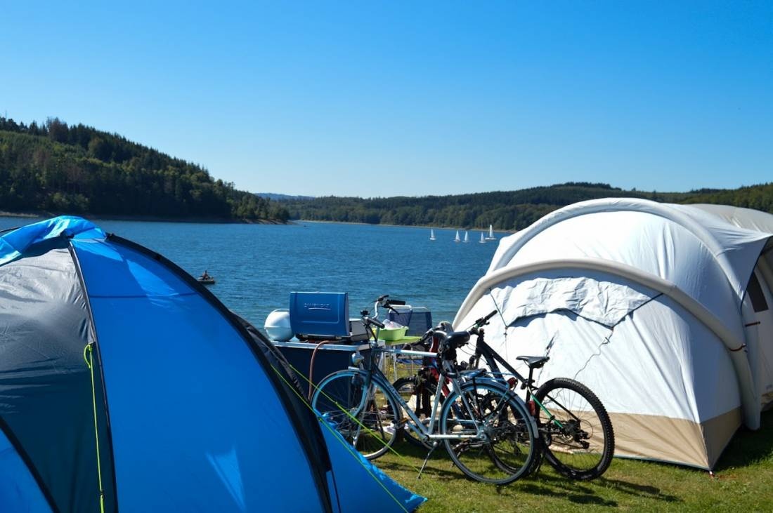 Camping am Sorpesee — Kemping in Sundern / Nordrhein-Westfalen