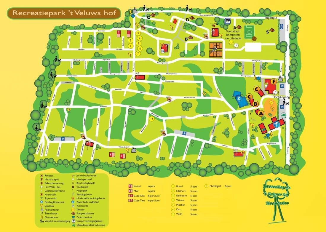 Recreatiepark 't Veluws Hof — Campingplatz in Hoenderloo