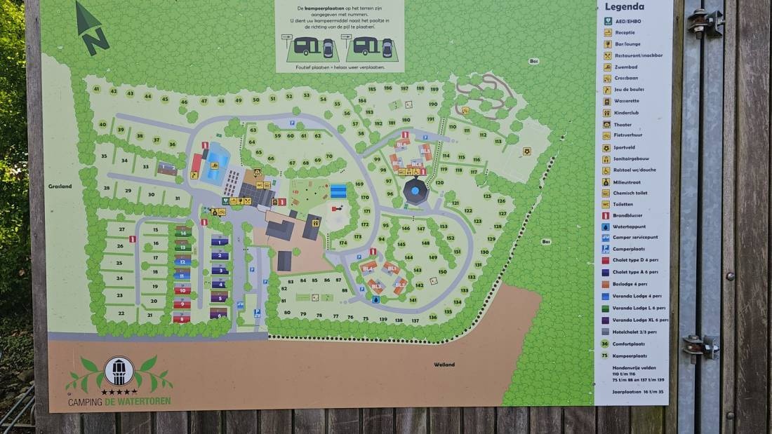 Camping de Watertoren — Kamp yeri in Landgraaf / Limburg