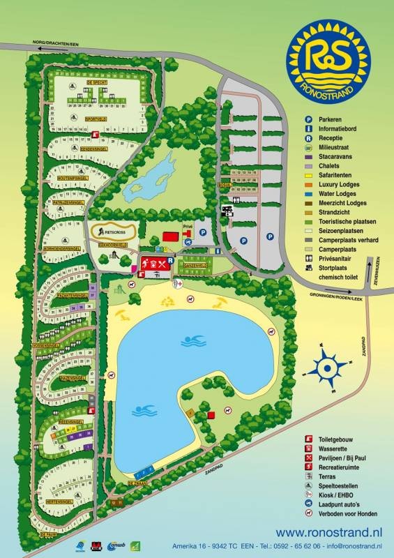 Camping Ronostrand — Kemping in Een