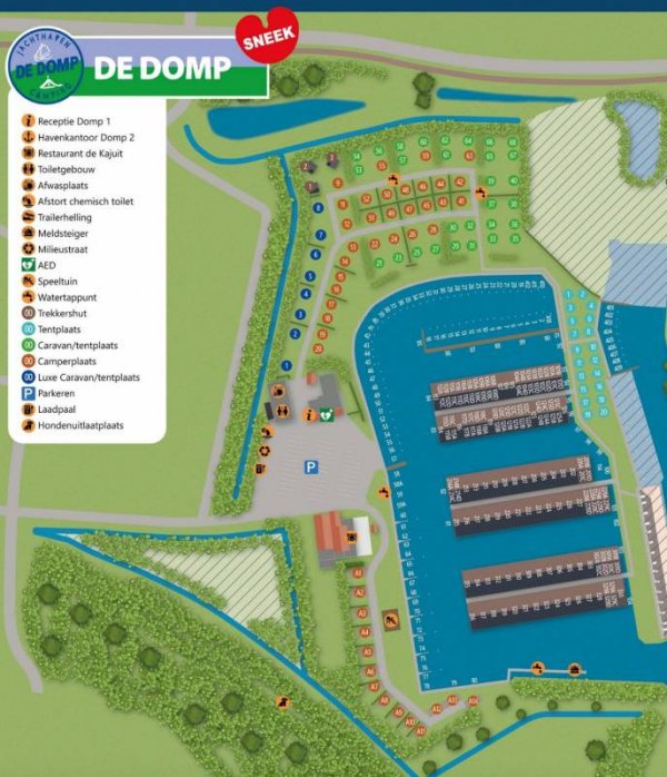 Jachthaven en Camping de Domp — Photo 3