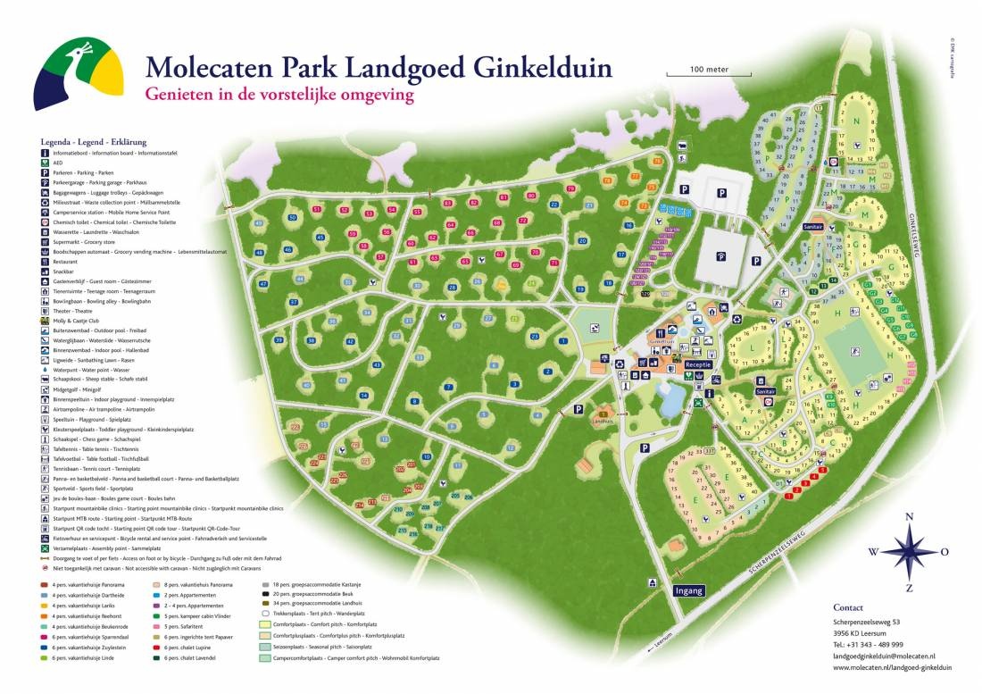 Molecaten Park Landgoed Ginkelduin — Campingplatz in Leersum