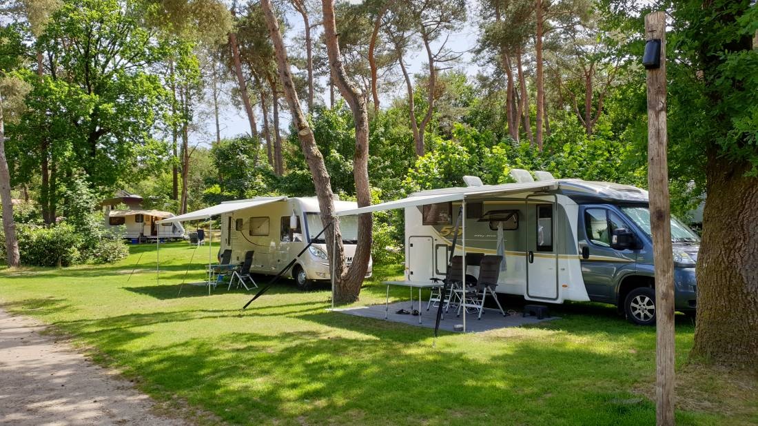 In de Rimboe — Sítio de acampamento in Ermelo / Gelderland