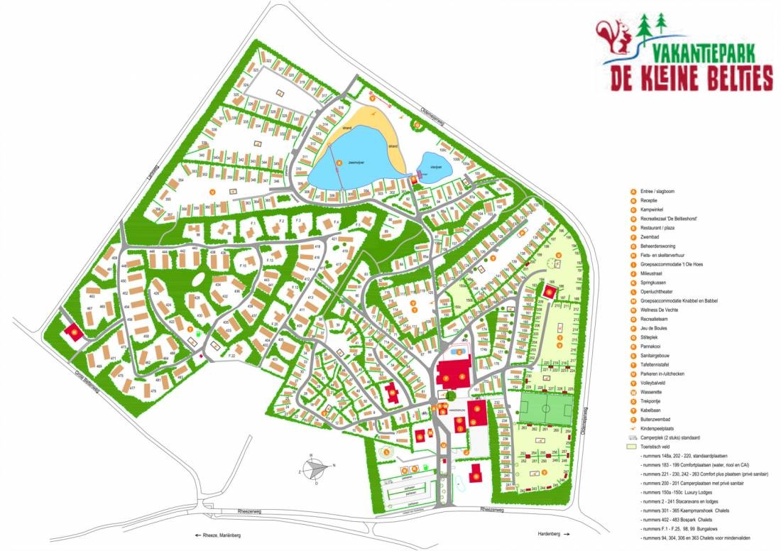 Vakantiepark De Kleine Belties — Campingplads in Hardenberg