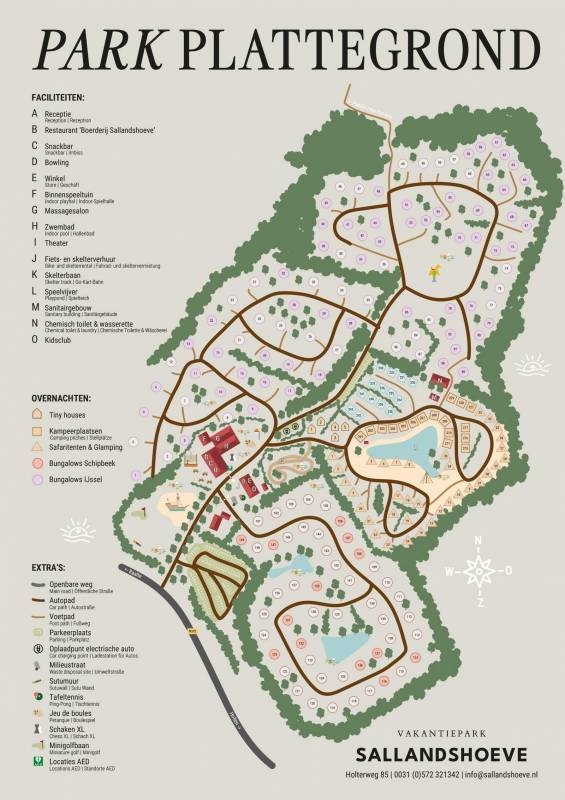 Vakantiepark Sallandshoeve — Kemping in Nieuw Heeten