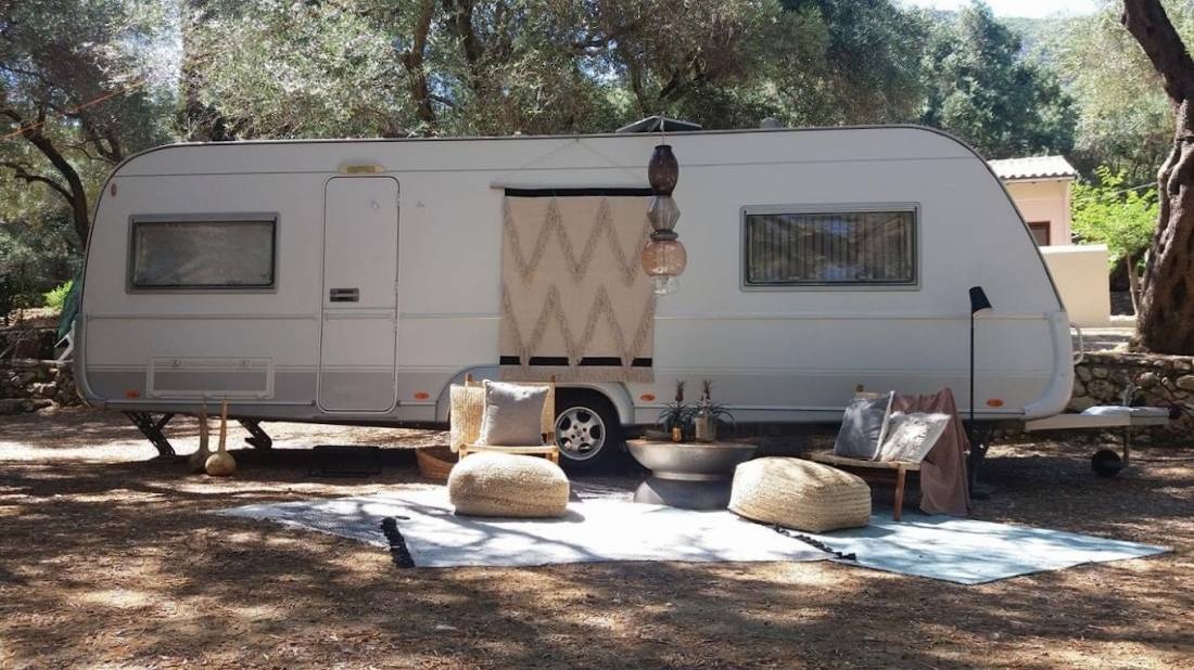 Camping Paleokastritsa — Campingplats in 