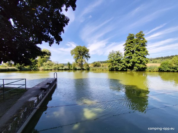 Stellplatz Naturbadesee Gschwend — Foto 2