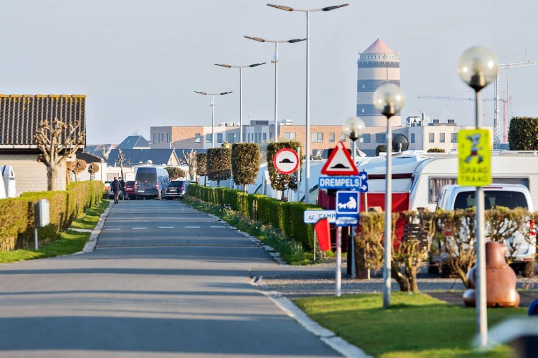 Camping Duinzicht — Area da campeggio in Bredene