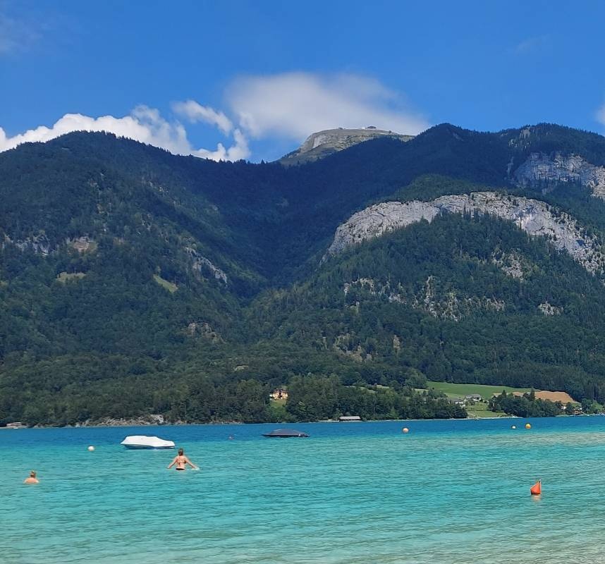 Camping-Birkenstrand Wolfgangsee — Campingplatz in Abersee/St. Gilgen / Salzburg