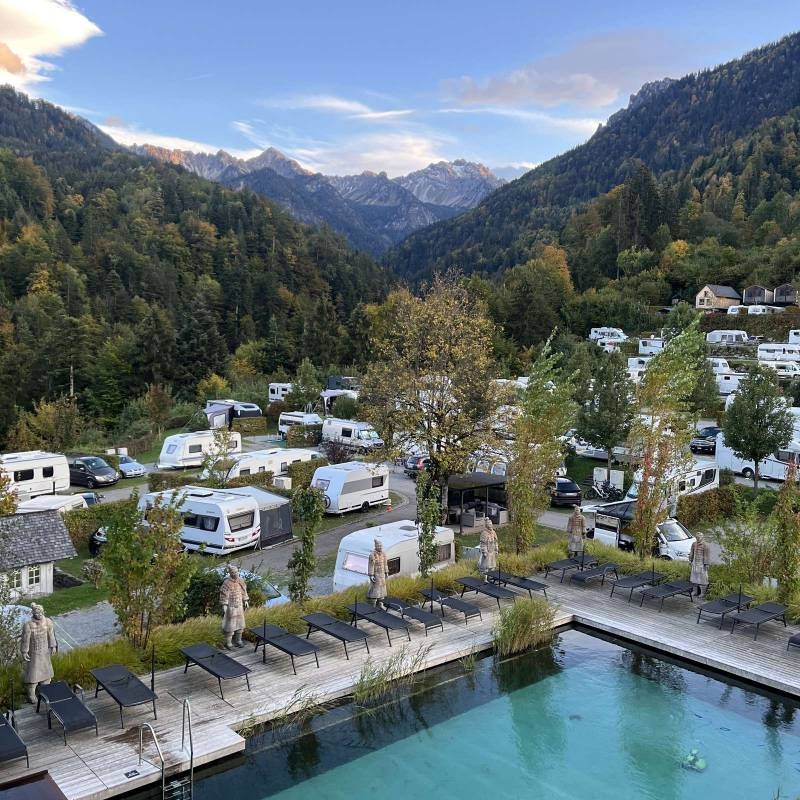 Alpencamping Nenzing — Campingplass in Nenzing / Vorarlberg