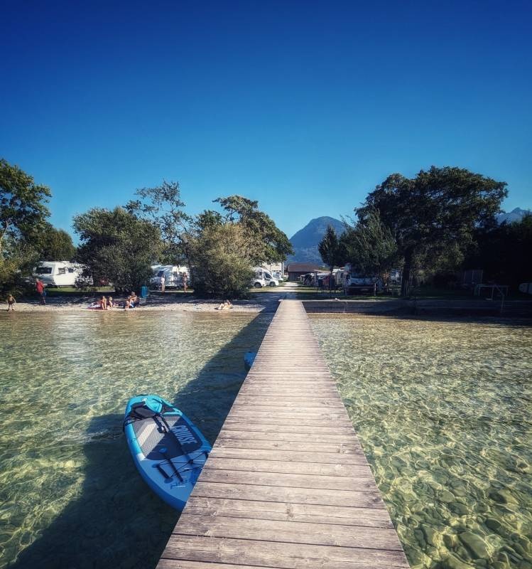 Seecamping Primus — Campingplatz in Gschwand