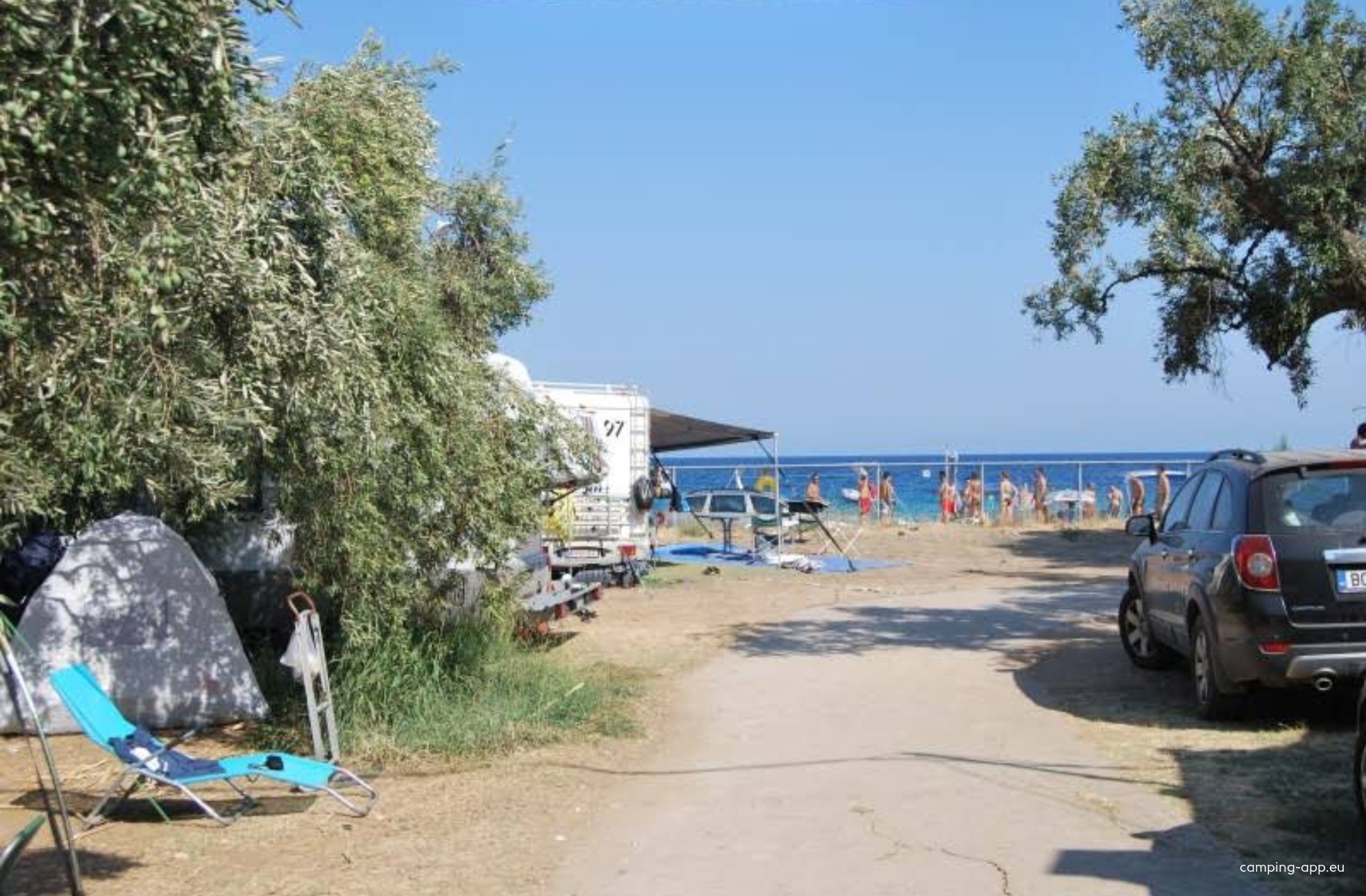 Camping Kastri Beach — Campingplatz in Kastri (Pilion)
