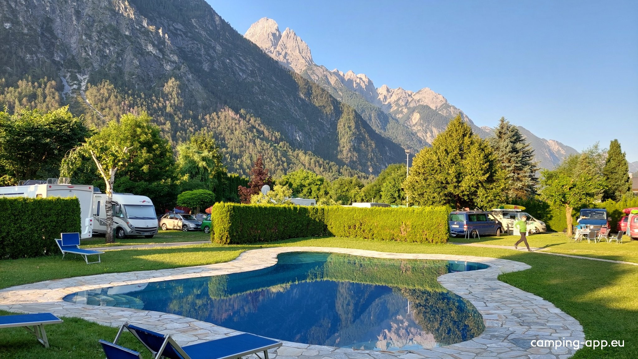 Dolomites Camping Amlacherhof — Campingplass in Lienz/Amlach / Tirol