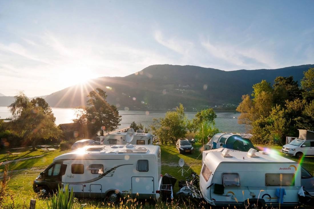 Das kleine Ferienparadies Parth am Ossiacher See — Campingplatz in Ossiach