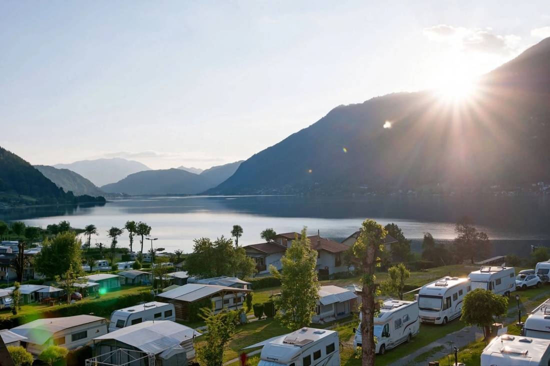 Das kleine Ferienparadies Parth am Ossiacher See — Campingplatz in Ossiach