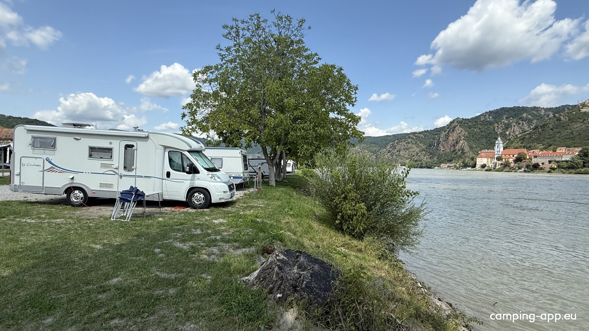 Wachau-Camping Rossatz — Sítio de acampamento in Rossatz / Niederösterreich